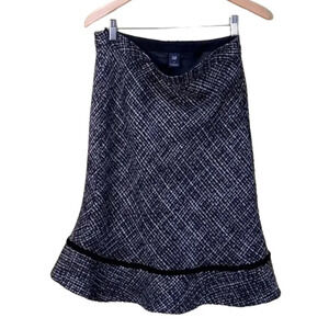 GAP Vintage Tweed Preppy Skirt -size 8